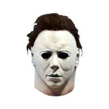 Michael Myers Mask Halloween Costume Scary Horror Murderer Cosplay-Adult Size picture