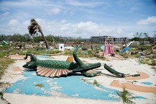 Photo:Biloxi Mississippi 2006 Hurricane Katrina Miniature Golf Ruins Coast picture