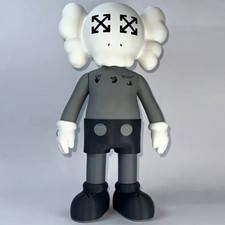KAWS  3d printed  18inch tall off white Companion Designer Figure -  Collectible picture