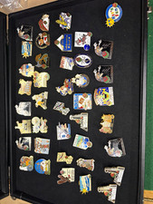 VTG Tournament of Roses Rose ParadeLot of 40 Pasadena California Enamel Pins picture