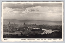 Dresden Germany Panoramic Hahn Rppc Postcard - View from Bad Weisser Hirsch picture
