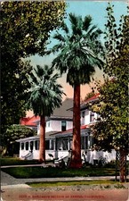 Fresno, CA Residence Section 1915 Antique Postcard N147 picture