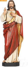 BC Catholic Sacred Heart of Jesus Statue 14.75