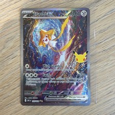 Pokémon TCG Jirachi EX 155/128 SIR Holo 30th Anniversary picture