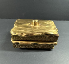 Vintage 70s Brass Plated