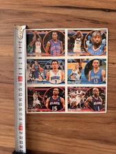 2010-11 Panini NBA Sticker Uncut Sheet Redick Horford Felton Gortat 6 Stickers picture