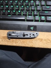 CRKT M16-10KS EDC Linerlock Pocketknife Tanto Combo Blade Black Carson Design picture