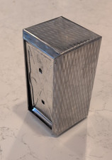 VINTAGE DRIPCUT STARLINE DINER NAPKIN HOLDER SPRING DISPENSER SILVER METAL picture