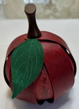 Longaberger 2012 Woven Splint Apple - Red picture