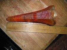 Antique Carnival Glass Tree Of Life Mode T A Caddy Packard Accessory Flower Vase picture