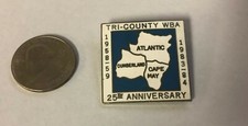 1983-84 Tri-County WBA 25th Anniversary Pin picture