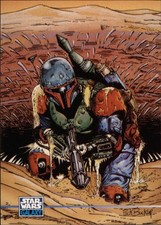 1993-95 Topps Star Wars Galaxy #347 Rick Buckler - NM-MT picture
