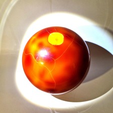 Antique Vintage Old Amber Bakelite Catalin Dice Art Deco Beads Block Yellow picture