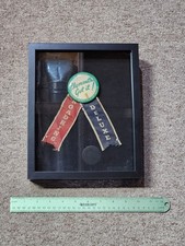 Framed Vtg and RARE 1939 Plymouth DE LUXE Roadking Touring Sedan advertising PIN picture