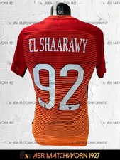 Roma Orange Matchday Jersey EL SHAARAWY 2016/2017 Authenticated As Roma picture