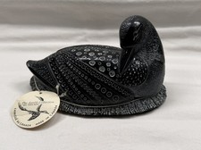 Vintage Wolf Originals Canada Loon Hand Finished Sculpture w/ Original Tag picture