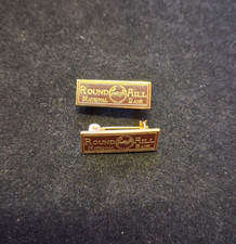 Vintage Round Hill National Bank Lapel Pins Virginia Ephemera Lot of 2 picture