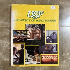 Vintage 1987-88 USF Undergraduate Catalog University of South Florida Tampa picture