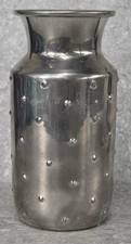 Vtg Y2K 200 Leon Fontier Signed Pewter Beaded 6