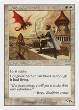 Longbow Archer [Classic Sixth Edition] Magic MTG picture