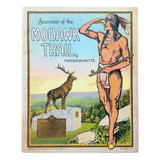 1920s Mohawk Trail Souvenir Views Booklet Massachusetts Historical picture