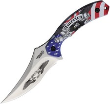 American Hunter America 250th Anniversay Stainless Fixed Blade Knife H042 picture