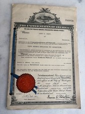 1925 Vintage Antique Old US Patent Document Locomotive Power Reverse Henry Adams picture