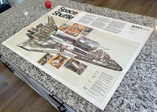 HUGE - Vintage NASA Space Shuttle Print 1978 - 42