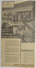 Vintage 1955 Georgia Power Company Newspaper Print Ad picture