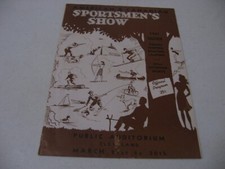 1947 American & Canadian Sportsmen's Show Guide Program Cleveland OH picture