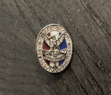 Vintage 1930s-40s EAGLE SCOUT  Boy Scouts of America Award PIN BSA Scouting Rank picture