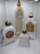 vintage avon bottle set some still have contents inside picture