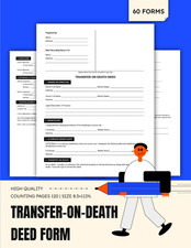 Transfer-On-Death Deed Form: TOD Document for Beneficiary Designation in Real picture