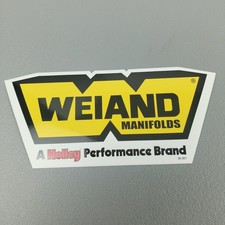 WEIAND Intake Manifolds Racing Decal/Sticker A Holley Performance Brand  picture