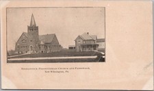 c1900s NEW WILMINGTON, Pennsylvania Postcard 