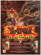 Yu-Gi-Oh - Starter Deck Kaiba - Vintage Original Print Ad/Poster Promo 2002 picture