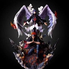39cm Konan & Pain Naruto Akatsuki PVC Figure Large Anime Statue Model Collectibl picture
