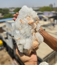 Extra Large Apophyllite & Stilbite Crystal Cluster 3730g 245mm Display Piece picture