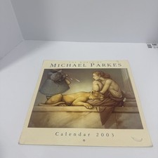 Michael Parkes 2003 Art Calendar 16 Mo Fantasy Prints OOP Ronnie Sellers picture