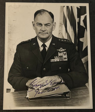 Gen George S Brown Signed Photo USAF Chairman Joint Chiefs Autograph Air Force picture
