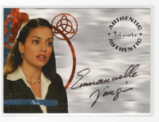 Charmed Season 1 One Inkworks Autograph Auto Card A15 Emanuelle Vaugier as Ava picture