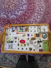 Vintage Collectible Junk Drawer With Gold And Silver picture