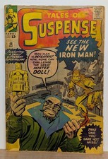 Tales of Suspense #48 1st Red Gold Iron Man Armor, Marvel 1963 - PR READ picture