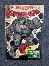 The Amazing Spider-Man #41 (Marvel Comics October 1966) THE HORNS OF THE RHINO picture