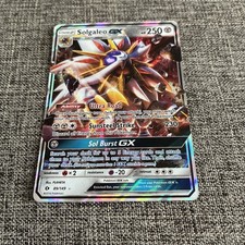 Pokémon Solgaleo GX Ultra Rare Holo 2016 89/149 PLANETA English Card picture