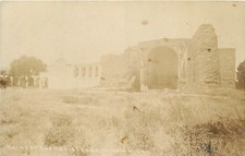 RPPC Mission San Juan Capistrano Ruins CA 1909 Postcard Vintage California picture