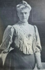 1907 Vintage Magazine Illustration Mrs. James Bryce picture