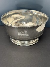Vintage Salisbury Pewter Vice President's House Bowl Images of America 6.5