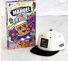 Manuel Turizo Toast Crunch Limited Edition Cereal Box With Rare SnapBack picture