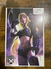 REALM OF X #1 * NM+ * TIAGO DA SILVA TRADE VARIANT MAGIK FALL OF X X-MEN COA 🔥 picture